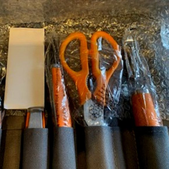 NWOT Wolfgang Puck Kitchen Utensils Kit Set of 10 Tools in Gray Carrying Case - Picture 5 of 5